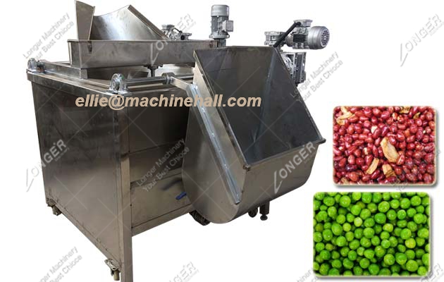 Automatic Deep Fryer Machine for Green Peas