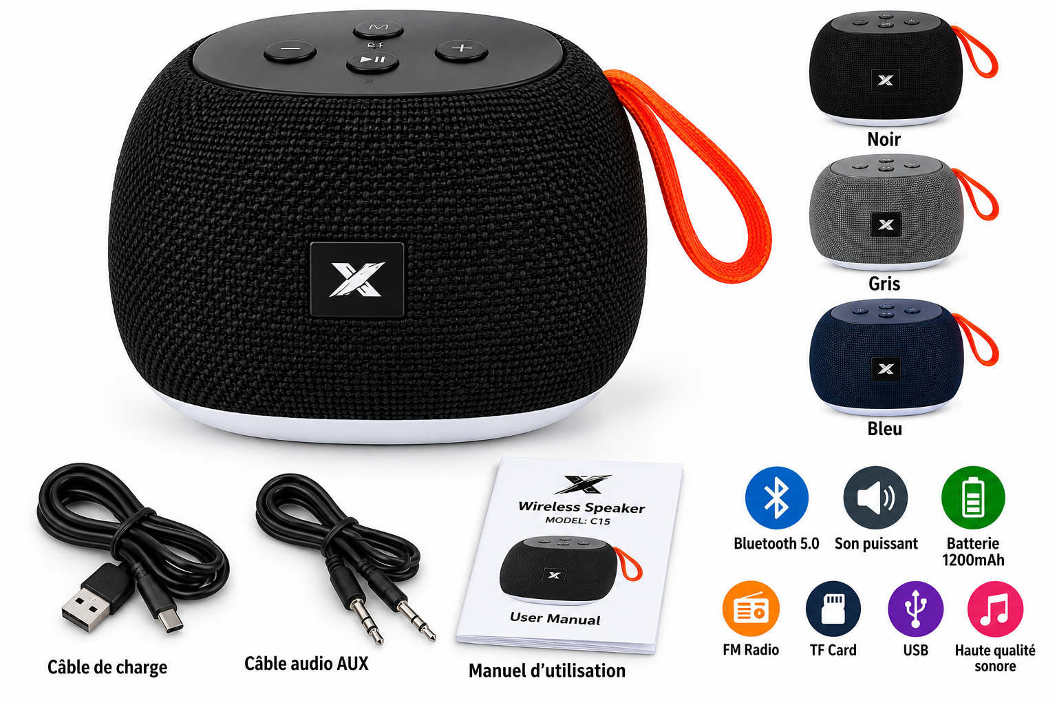 Enceinte Bluetooth C15