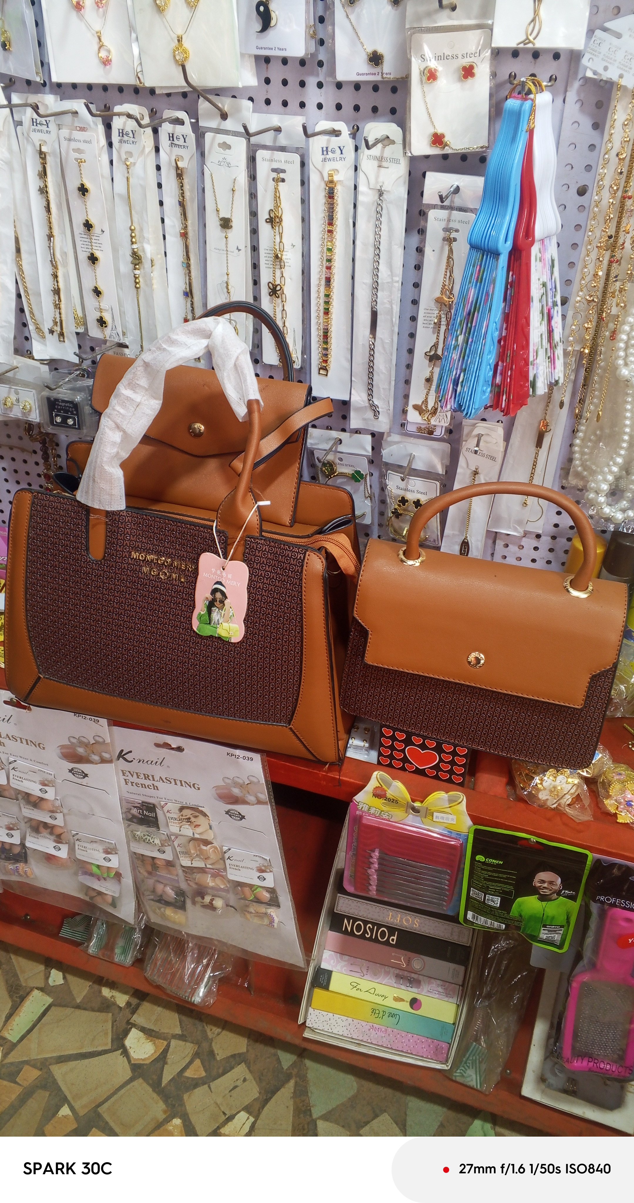 bijoux et sacs