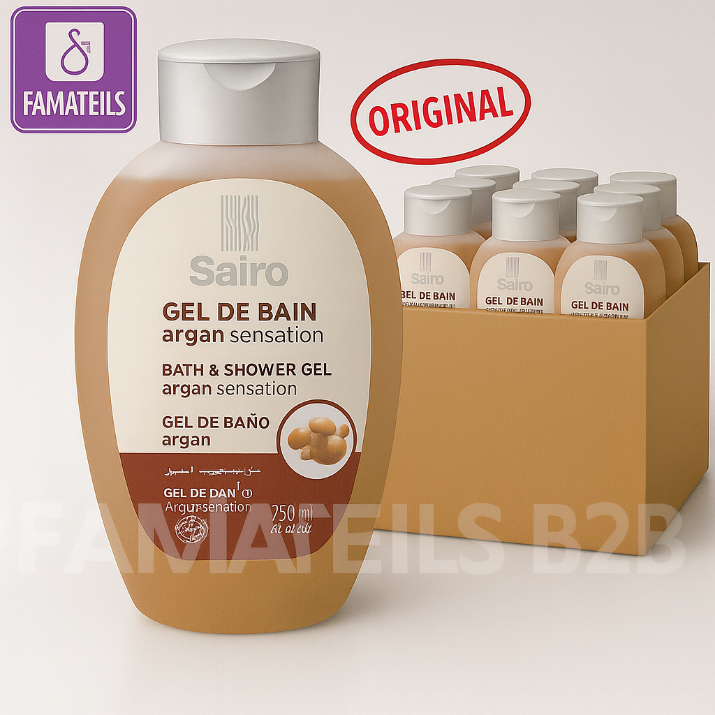 SAIRO – Gel de Bain Argan Sensation ormat : 750 ml