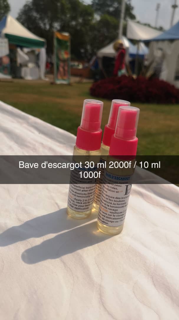 sérum à la bave d’escargot. 