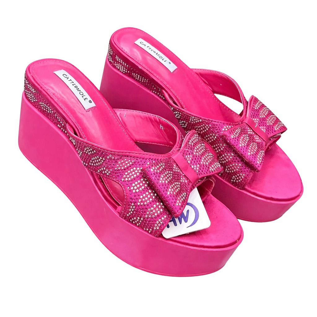 Sandales compensées femme