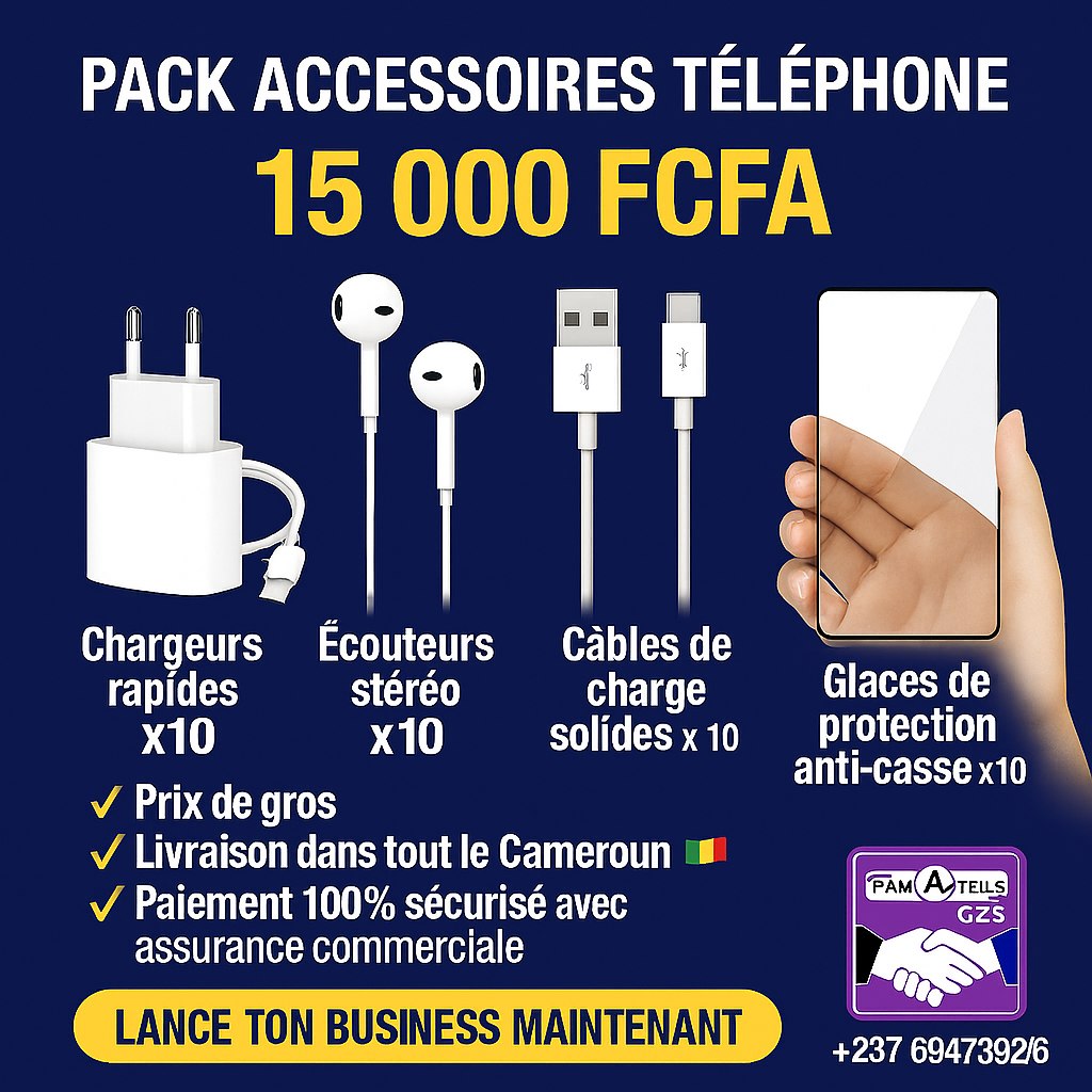 pack accessoire telephone