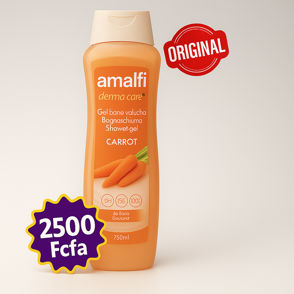 Gel Douche Amalfi Carrot – 750 ml