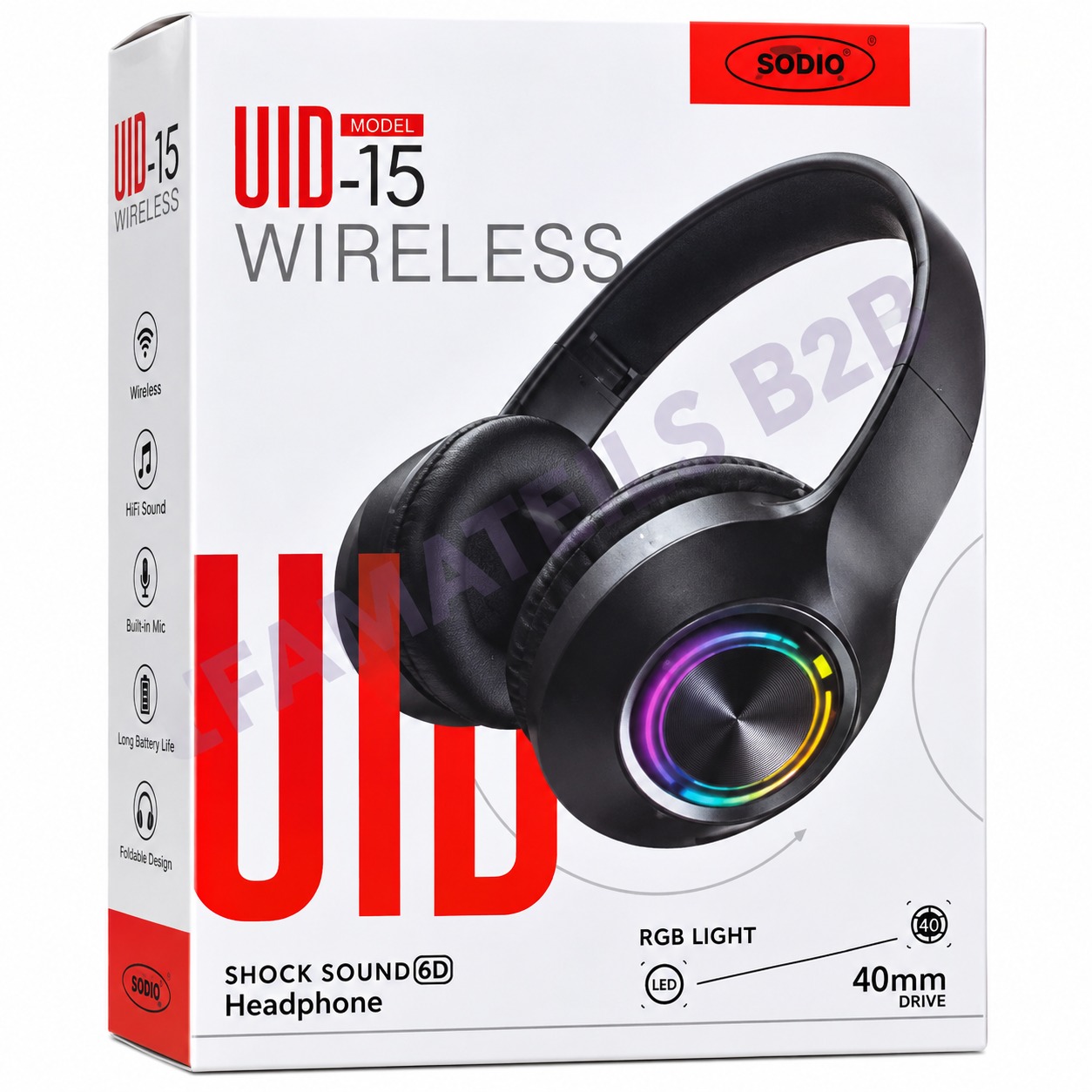 UD-15 – Casque sans fil RGB