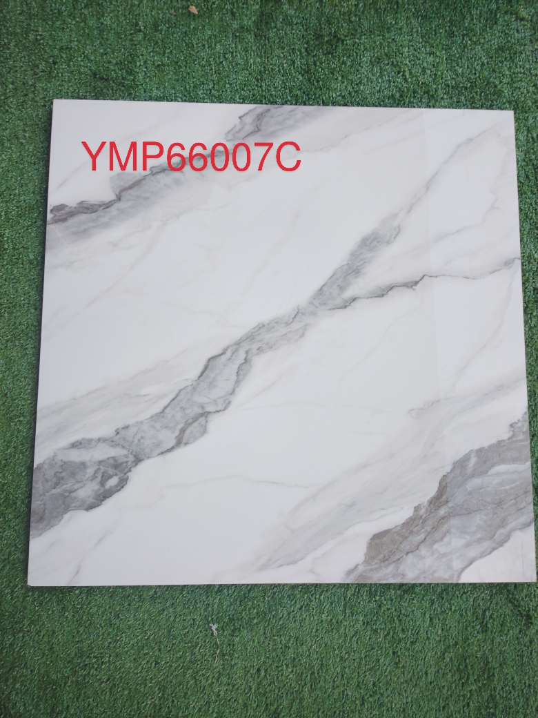 YMP66007C | Luxury Marble-Effect Porcelain Tile | 60x60 