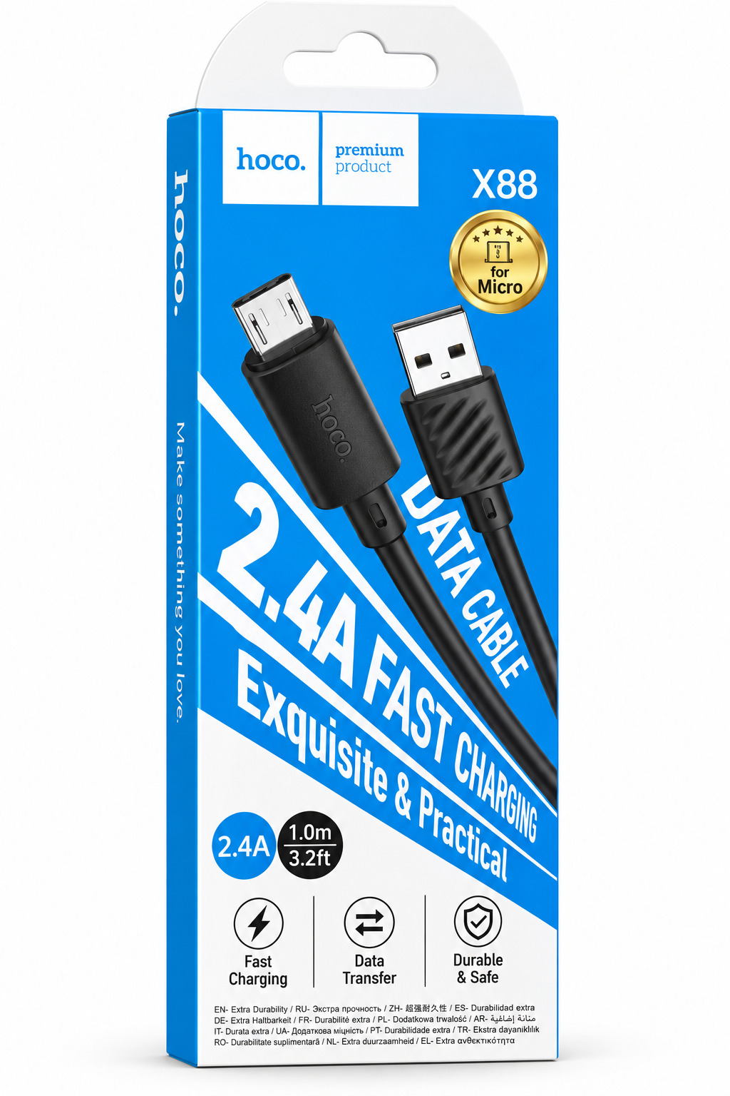 Câble Hoco X88 Micro-USB