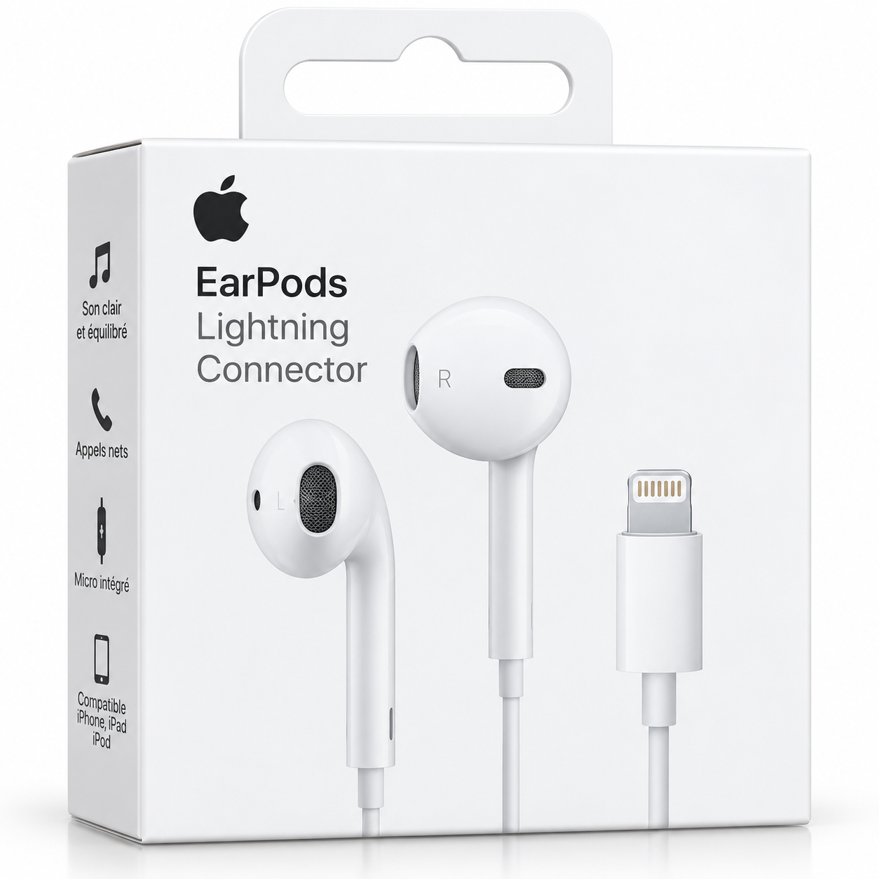 Apple EarPods avec connecteur Lightning –