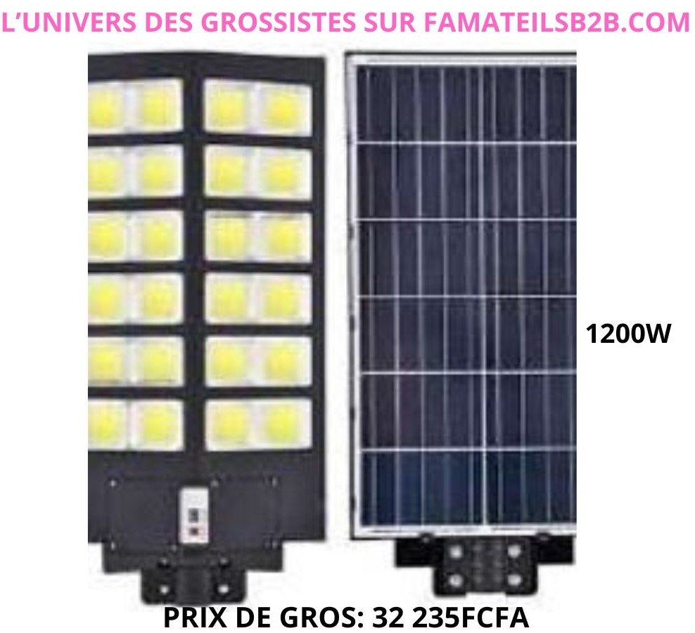 Lampadaire solaire 