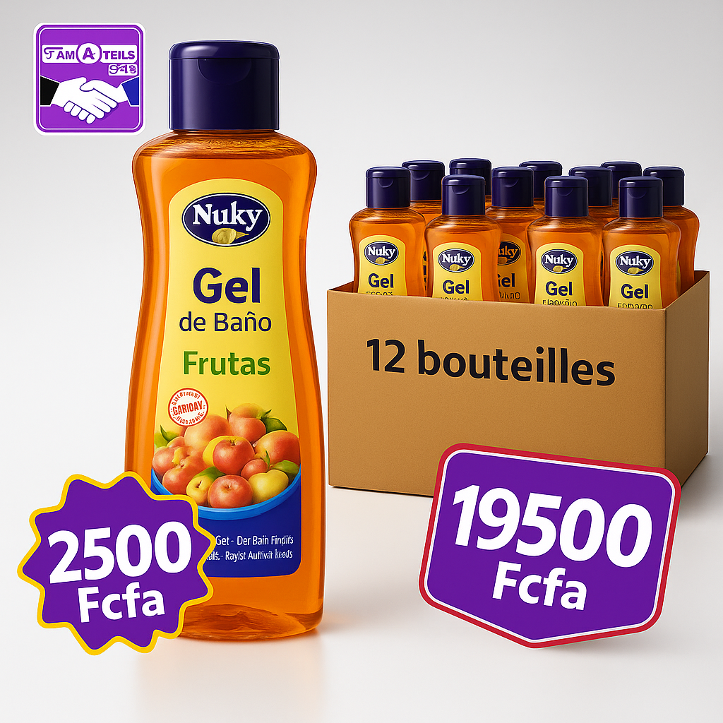 Gel de Bain NUKY Frutas 