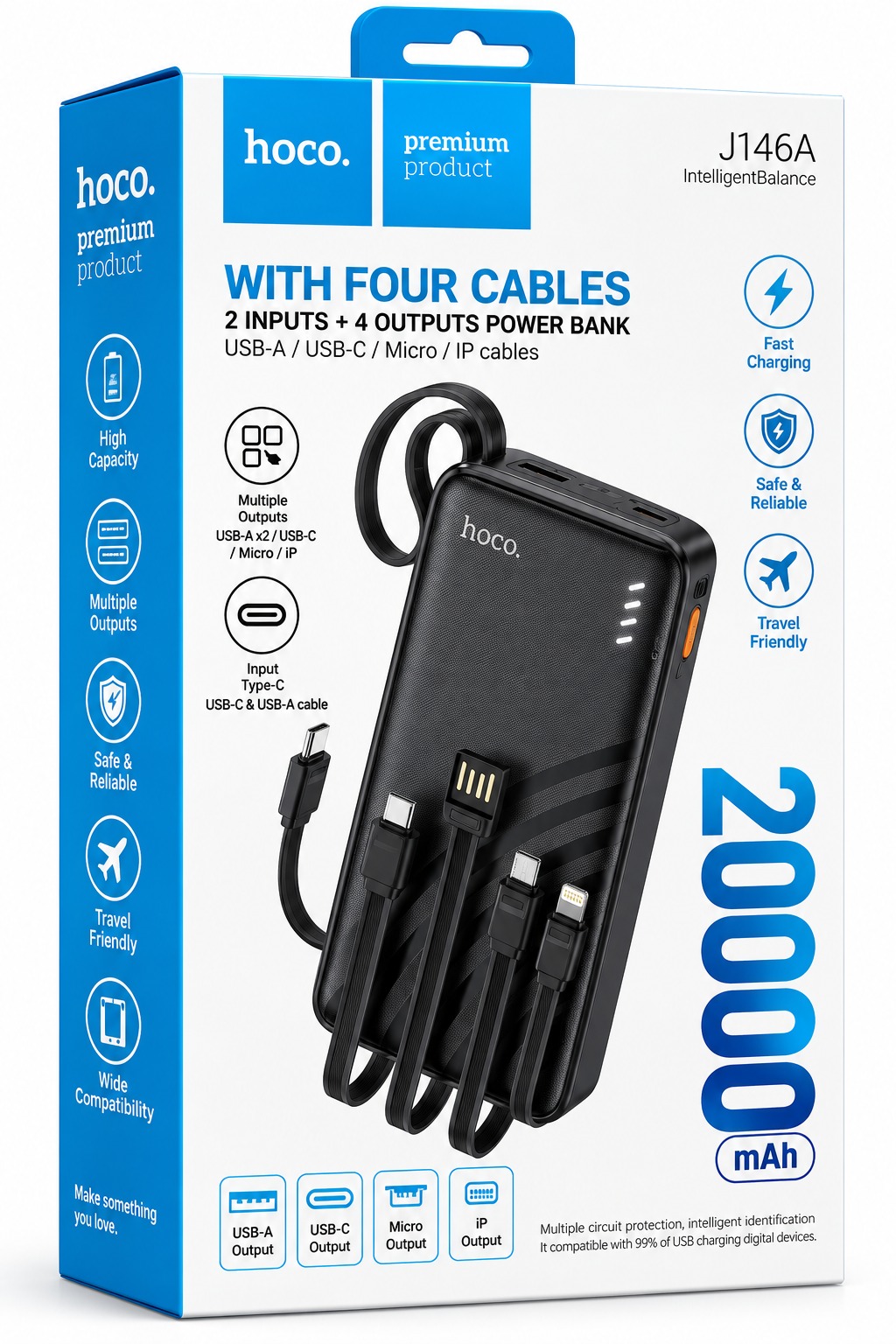 Power Bank HOCO 20 000 mAh