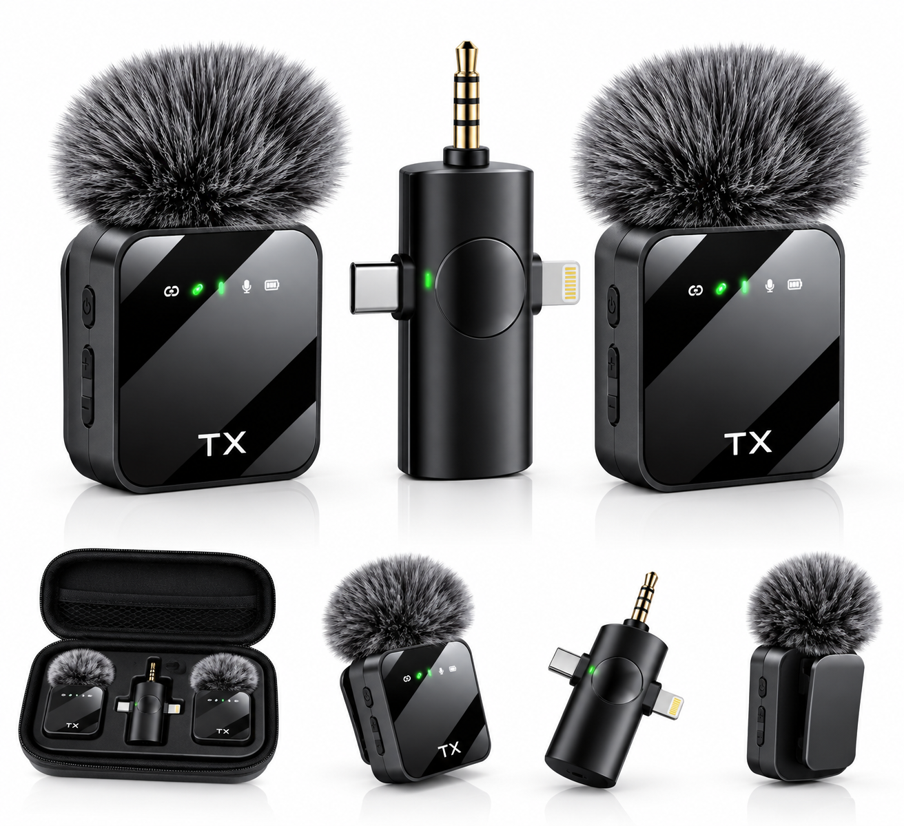 Kit de micros-cravates sans fil
