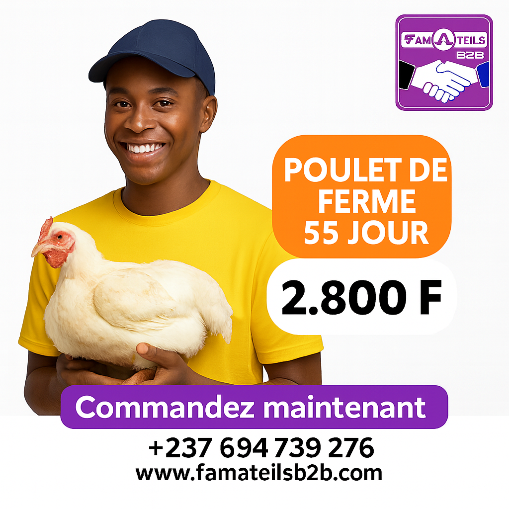  Real farm-raised chicken, carefully raised for 55 days