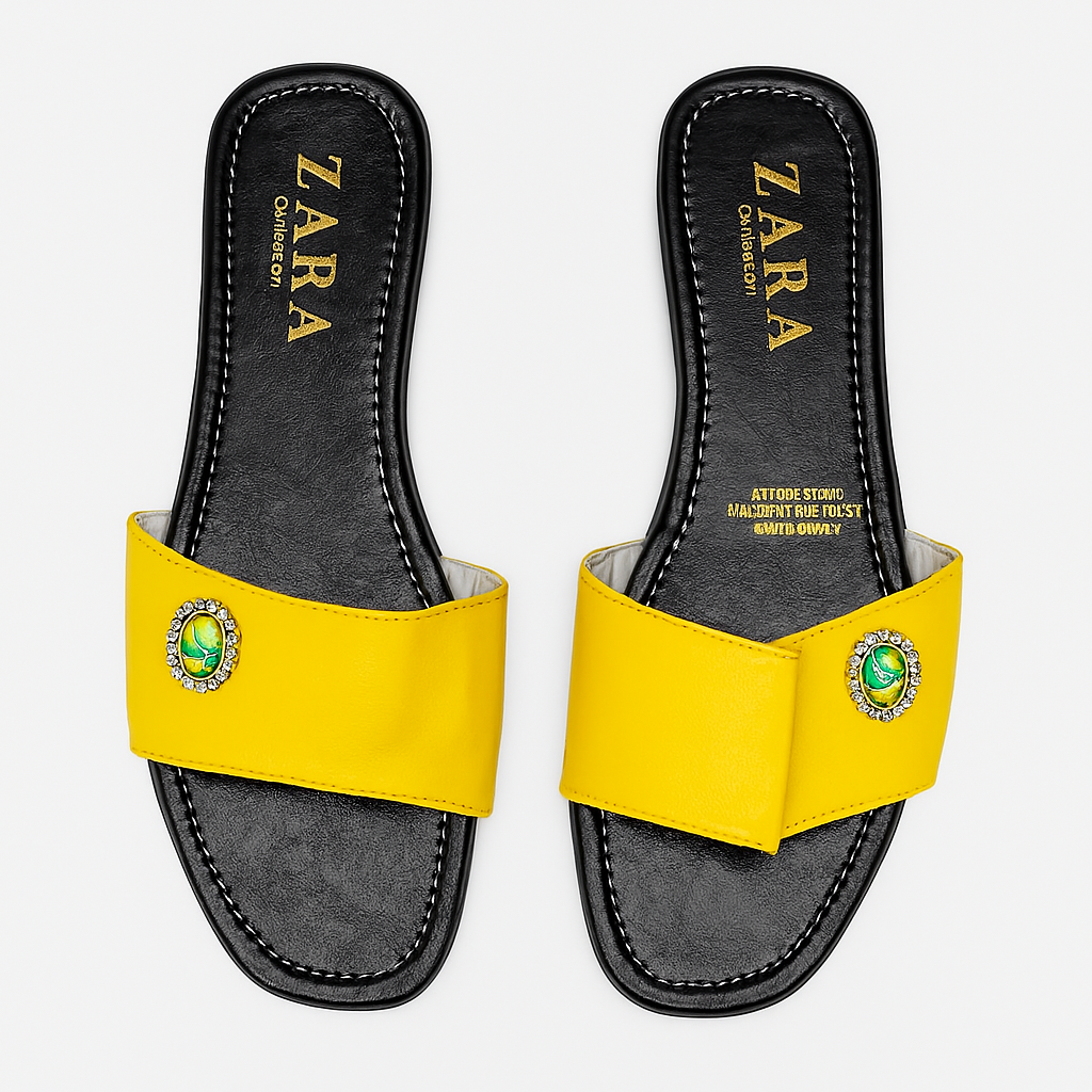 ZARA Collection Babouches – Brilliant style & precious touch