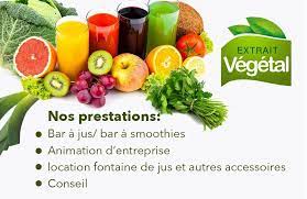 JUS NATUREL A BASE DE FRUITS