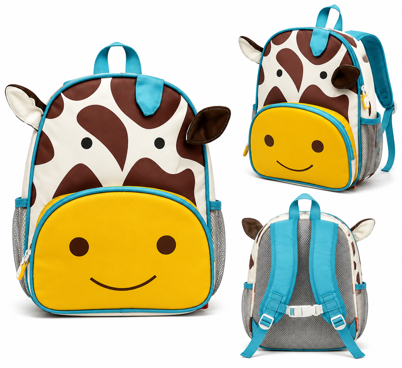 SAC À DOS ENFANT GIRAFE – MIGNON, PRATIQUE & CONFORTABLE