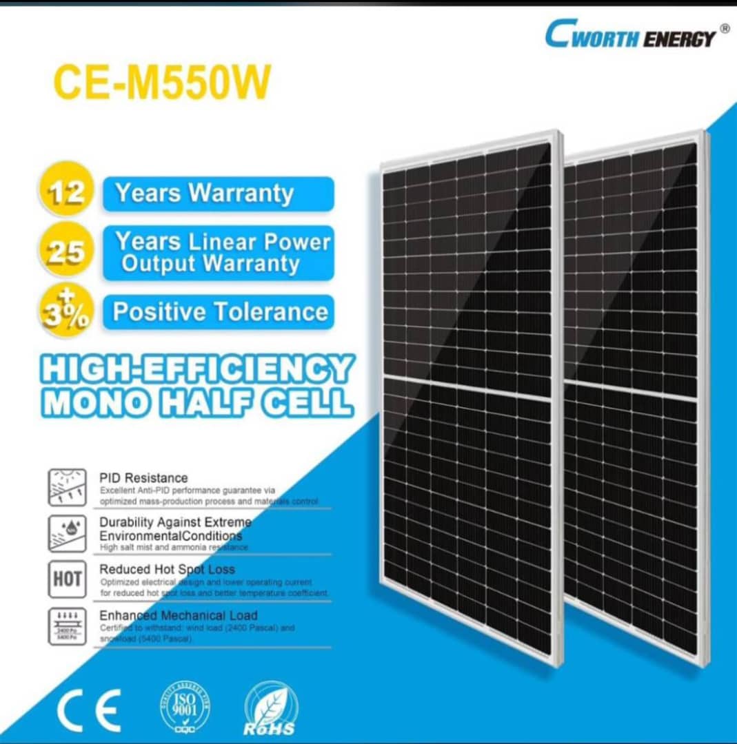 PANNEAUX SOLAIRES 400WC