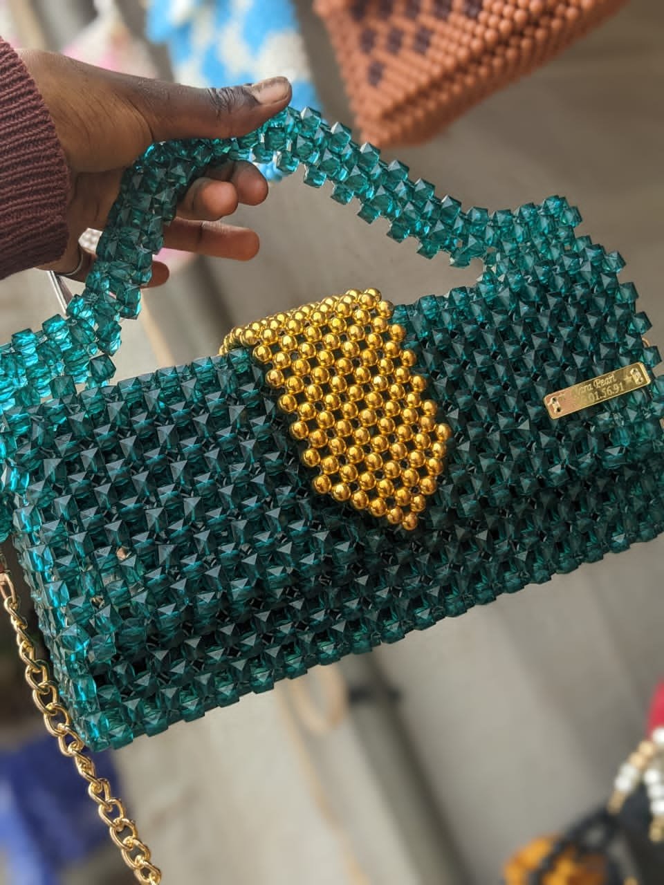 Clara Pearl:Sacs et accessoires en perles