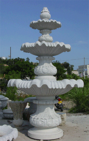 Granite fountain	