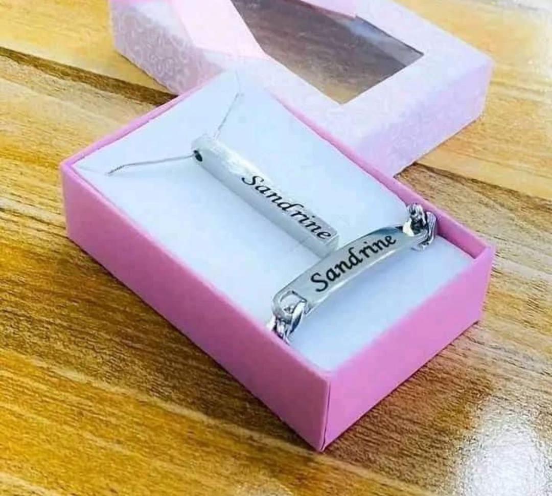 Ensemble Personnalisé Collier & Bracelet