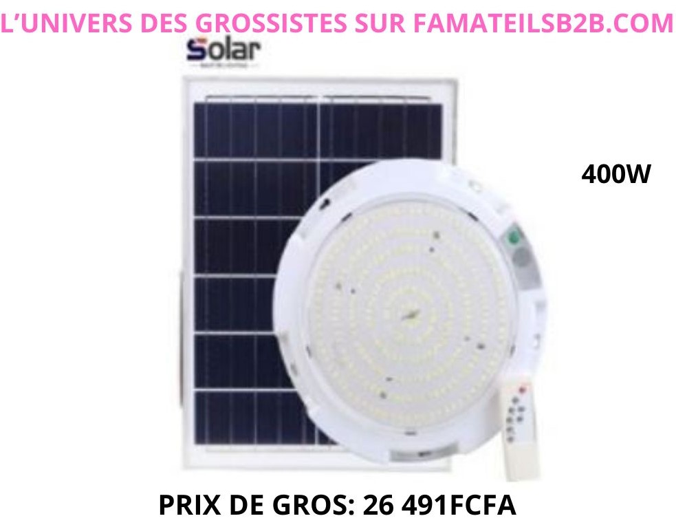 Plafonnier solaire