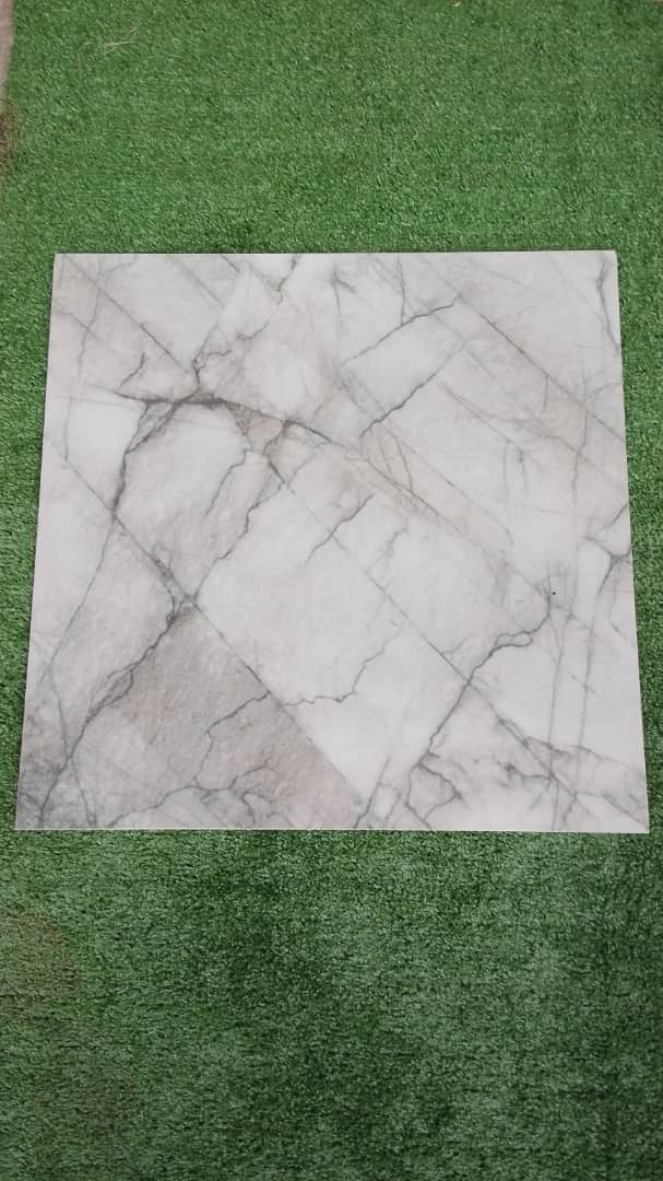 elegant 60x60 marble-effect tile