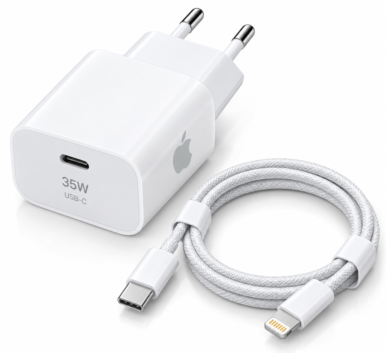 Chargeur Iphone 14 pro USB-C 60W + Adaptateur 20W