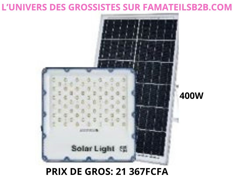Projecteur solaire en aluminium