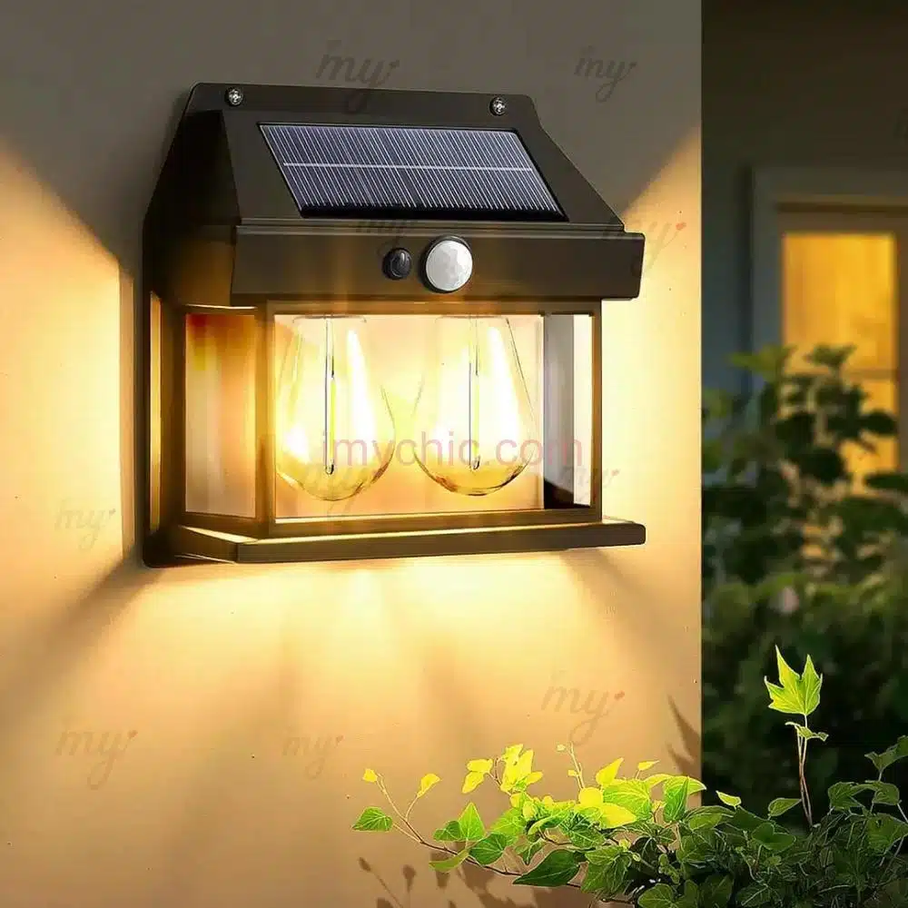 1800mAh Solar Induction Wall Lamp with Motion Detection BK-888-2