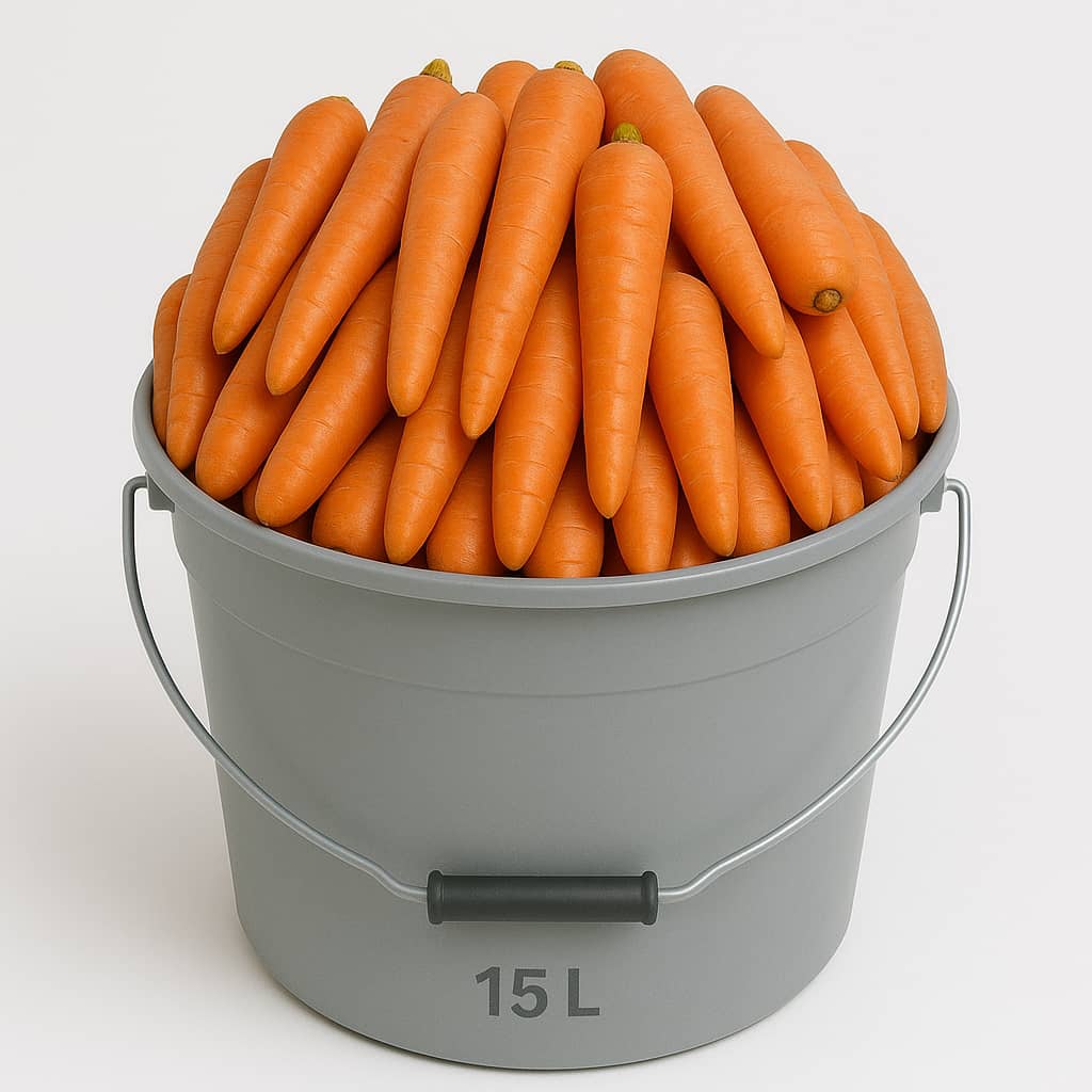 01 Seau de carotte 15L