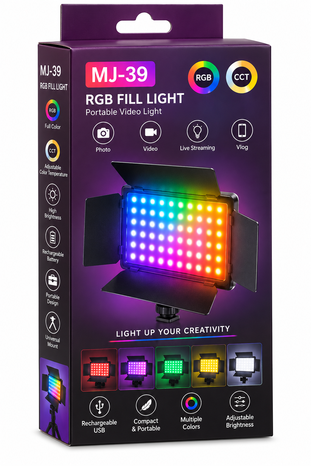 Lampe MJ-39 RGB Fill Light